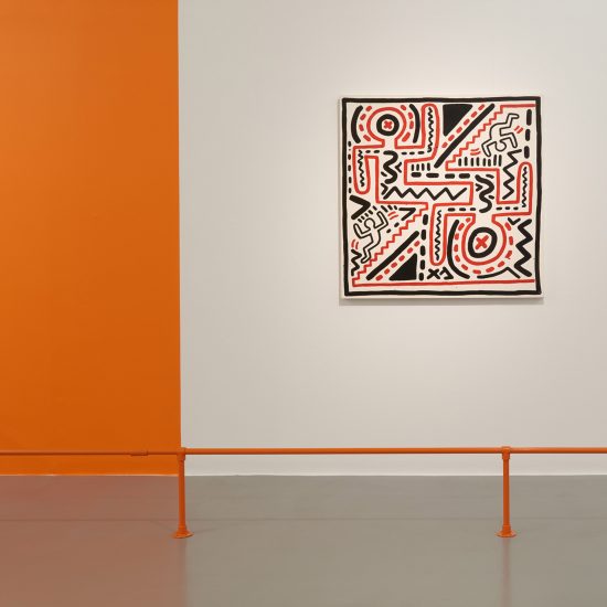 InterestingProjects evoke 80s New York for Keith Haring exhibition design