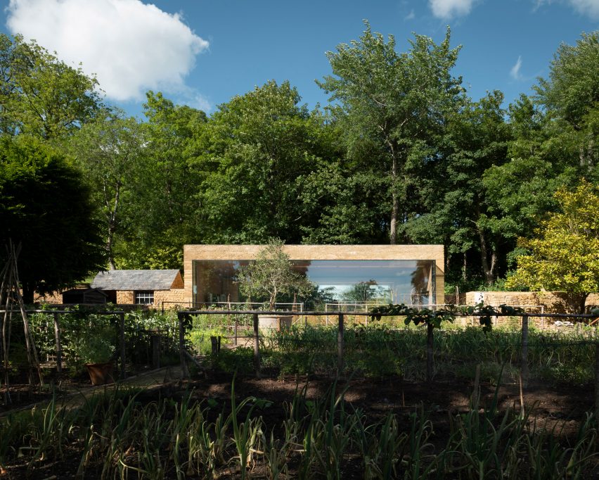 Room in a Productive Garden in Hadspen House, Somerset by Invisible Studio