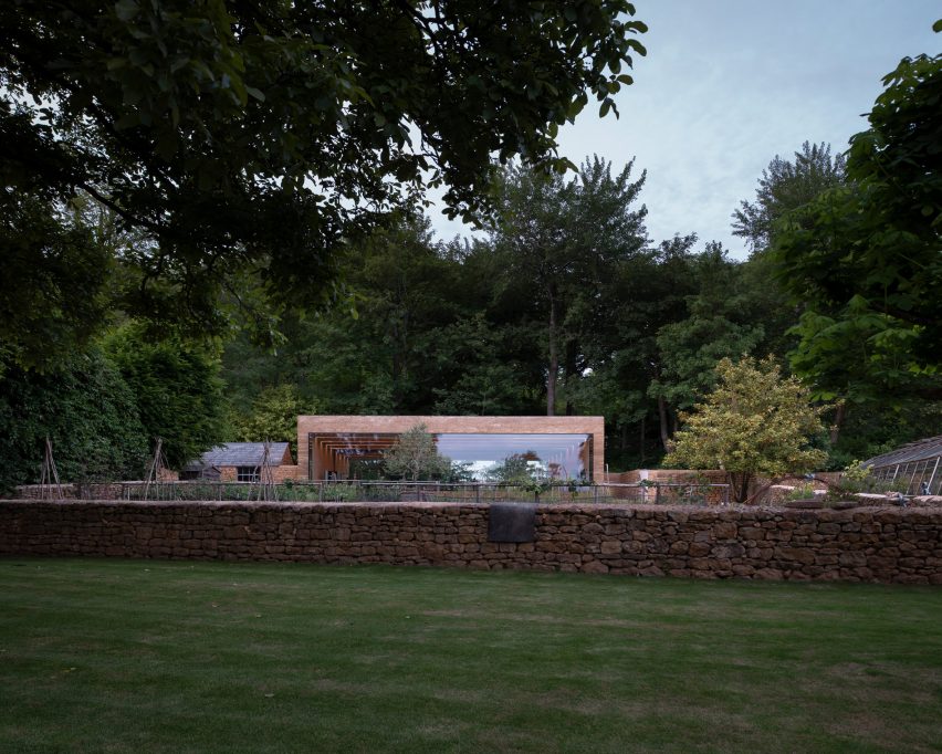 Room in a Productive Garden in Hadspen House, Somerset by Invisible Studio