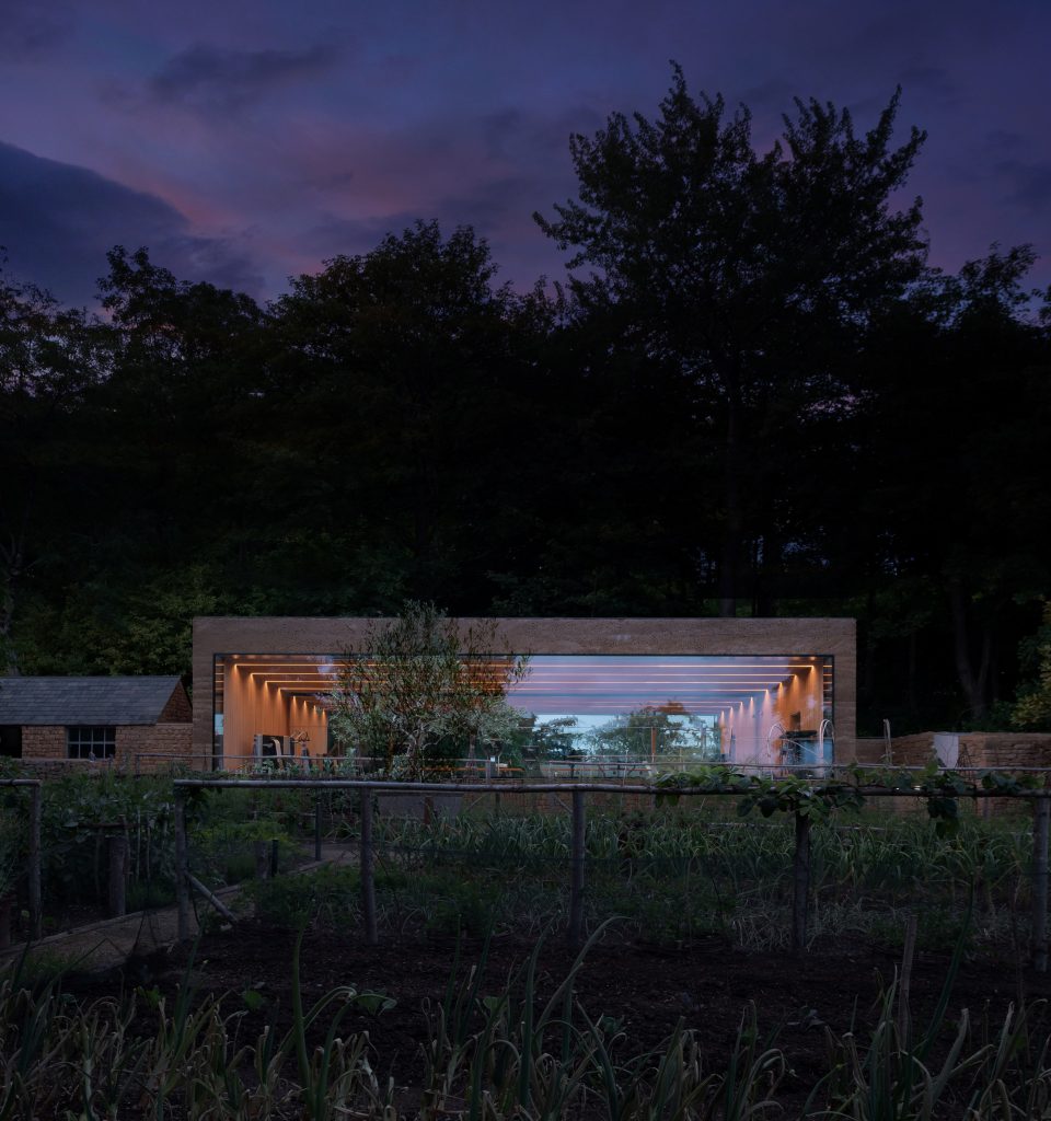 Room in a Productive Garden in Hadspen House, Somerset by Invisible Studio