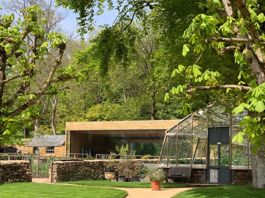 Room in a Productive Garden in Hadspen House, Somerset by Invisible Studio