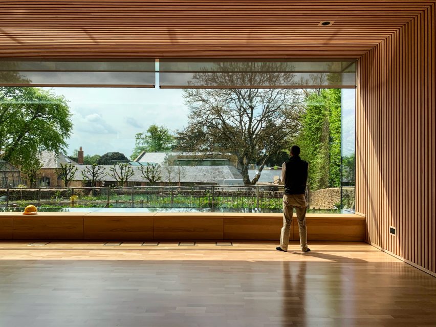 Room in a Productive Garden in Hadspen House, Somerset by Invisible Studio