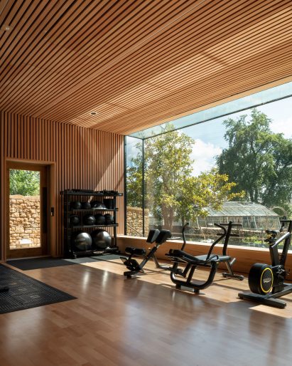 Room in a Productive Garden at The Newt in Somerset Hotel at Hadspen House, Somerset by Invisible Studio