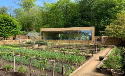 Room in a Productive Garden in Hadspen House, Somerset by Invisible Studio