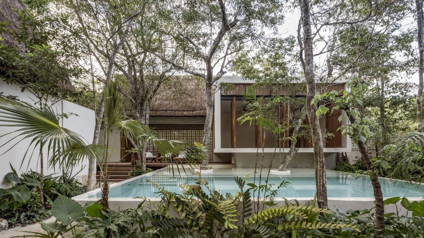 Jungle Keva hotel, Tulum, Mexico, by Jaquestudio