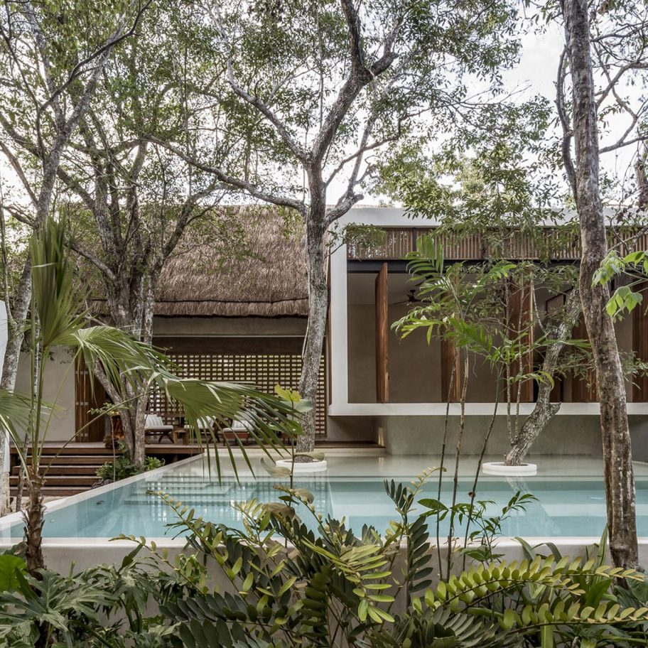 Jungle Keva hotel, Tulum, Mexico, by Jaquestudio