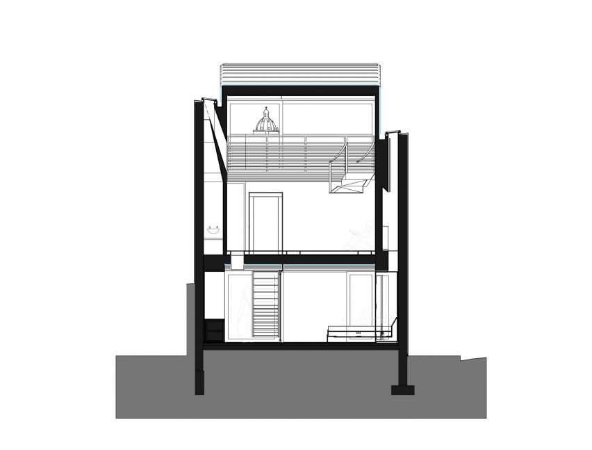 Section A of K House by ArchitectsTM