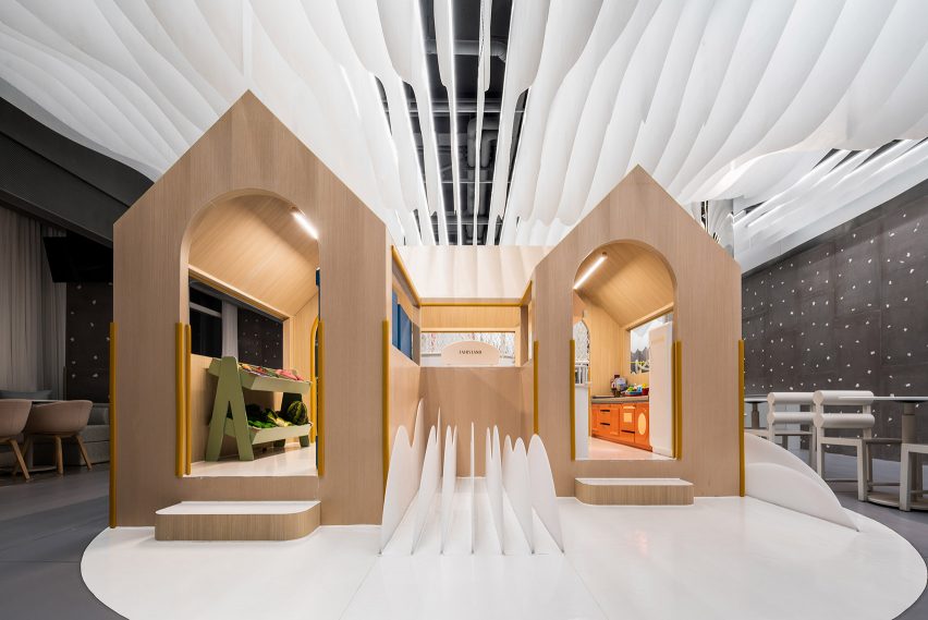 Lolly-Laputan kids cafe, designed by Wutopia Lab