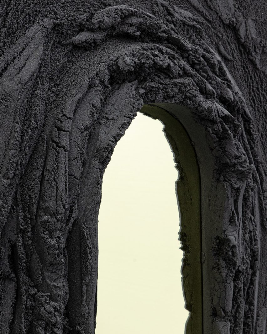 Magma mirrors by Fernando Mastrangelo