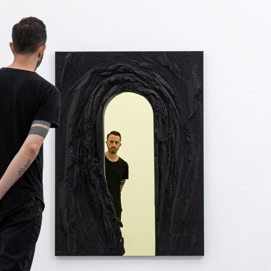 Magma mirrors by Fernando Mastrangelo