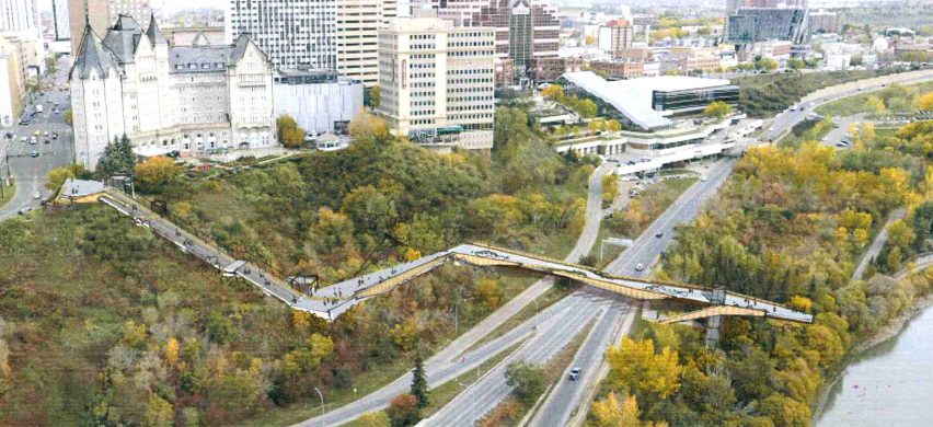 Mechanized River Valley Access Bridge by Dialog Drawing