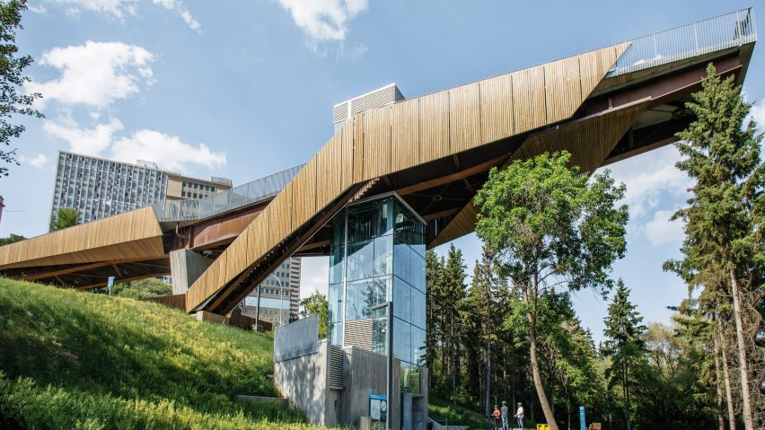 Mechanized River Valley Access Bridge by Dialog