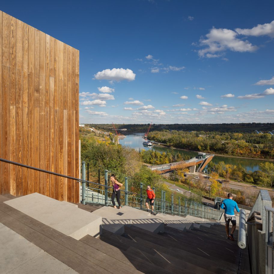 Mechanized River Valley Access Bridge by Dialog