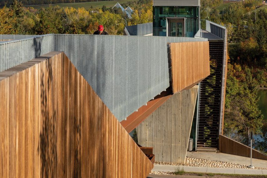 Mechanized River Valley Access Bridge by Dialog