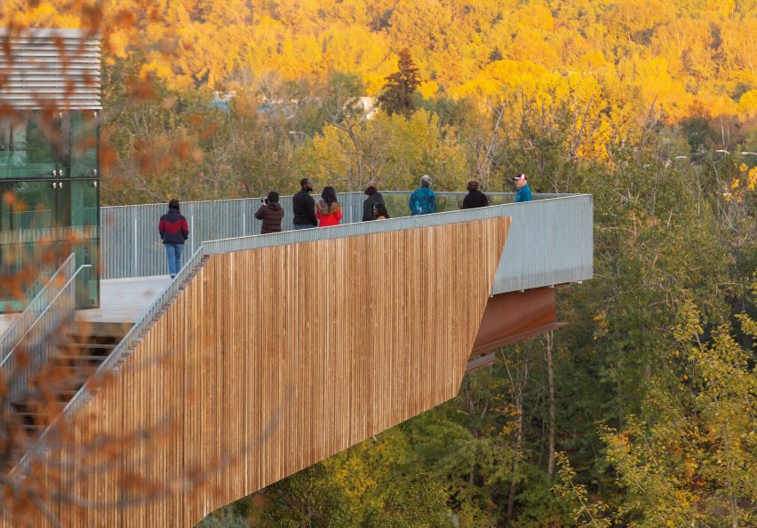 Mechanized River Valley Access Bridge by Dialog