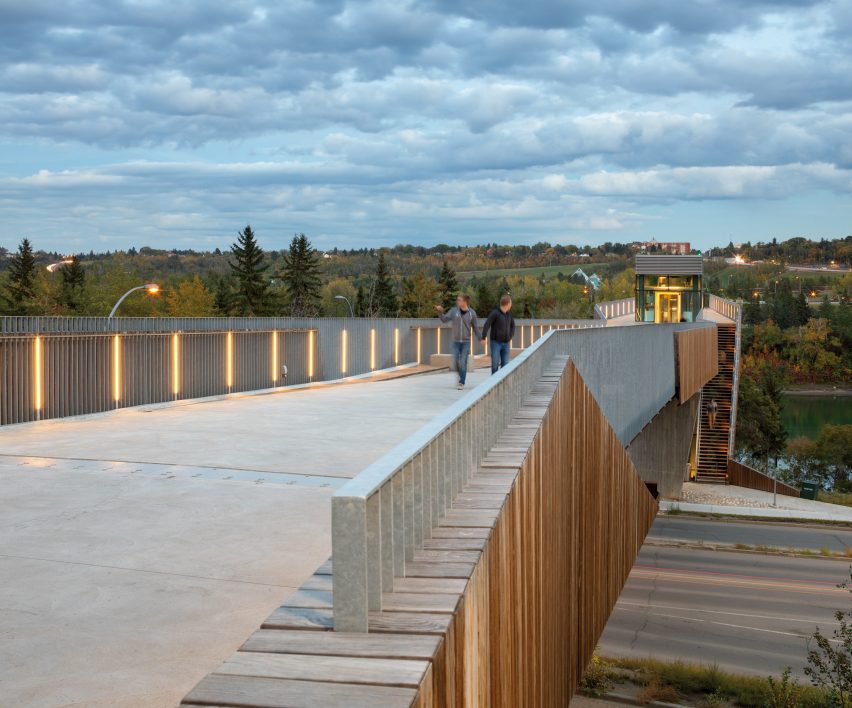 Mechanized River Valley Access Bridge by Dialog