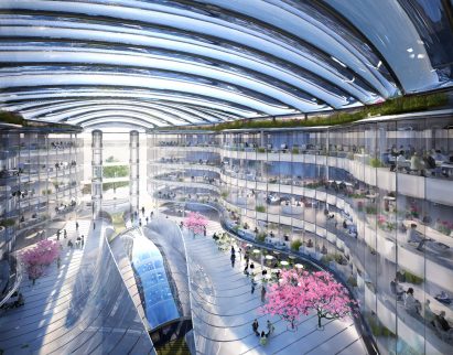 The Biomimetic Office Building by Exploration Architecture