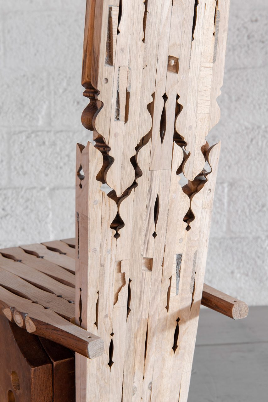 Micheline Nahra de- and reconstructs a dining set beyond recognition