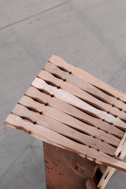 Micheline Nahra de- and reconstructs a dining set beyond recognition