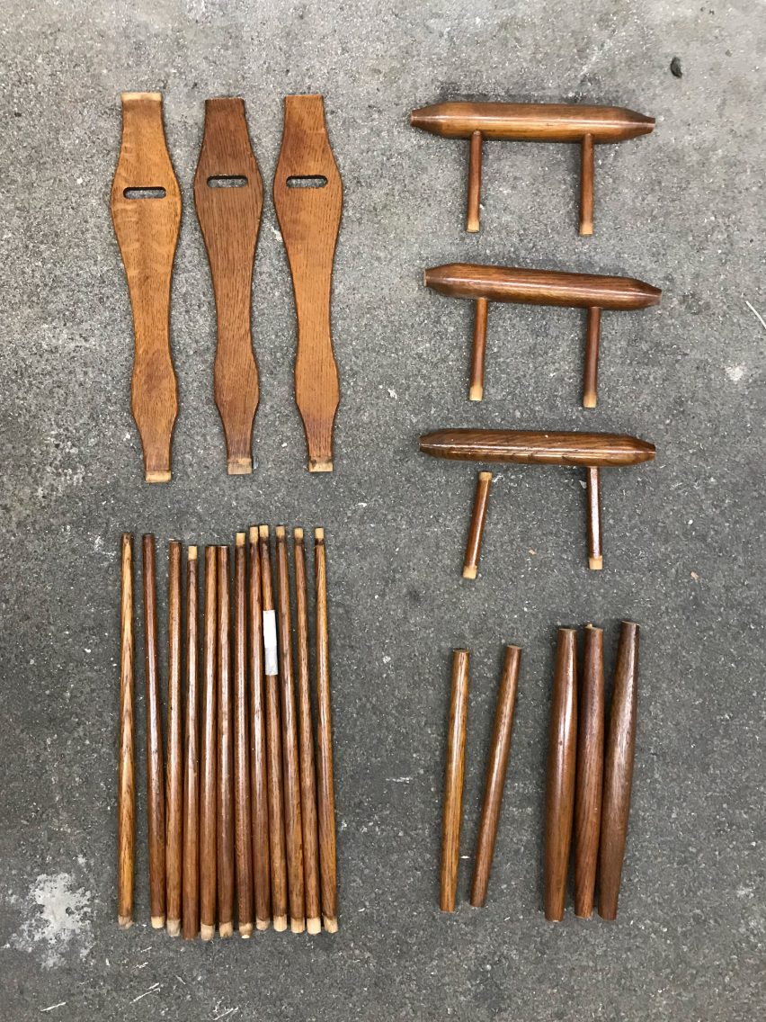 Micheline Nahra de- and reconstructs a dining set beyond recognition