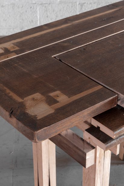 Micheline Nahra de- and reconstructs a dining set beyond recognition