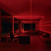 Geometry of Light at Mies van der Rohe's Farnsworth House by Iker Gil and Luftwerk