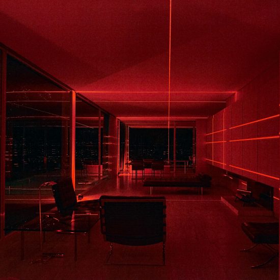 Geometry of Light at Mies van der Rohe's Farnsworth House by Iker Gil and Luftwerk