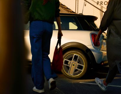 The MINI Cooper SE is the brand's first all-electric vehicle