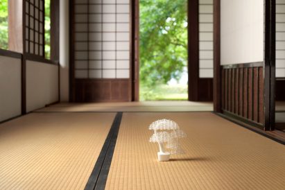 Nendo's 3D-printed Bonsai tree does away with meticulous plant maintenance