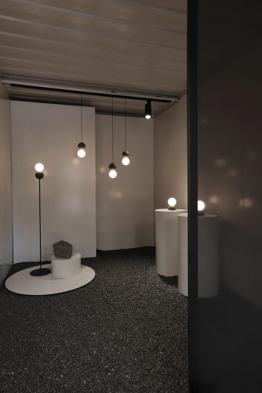 Origo wall and Origo floor lights by Studio davidpompa