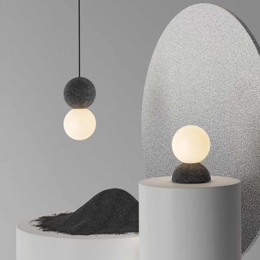 Origo wall and Origo floor lights by Studio davidpompa
