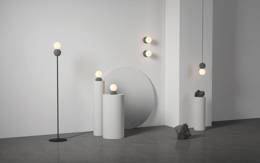 Origo wall and Origo floor lights by Studio davidpompa