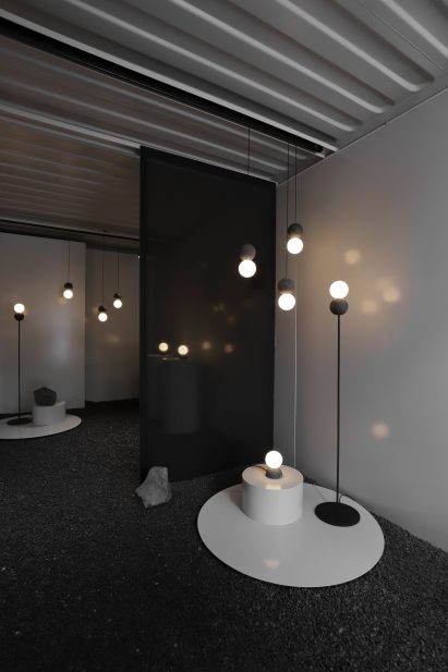 Origo wall and Origo floor lights by Studio davidpompa