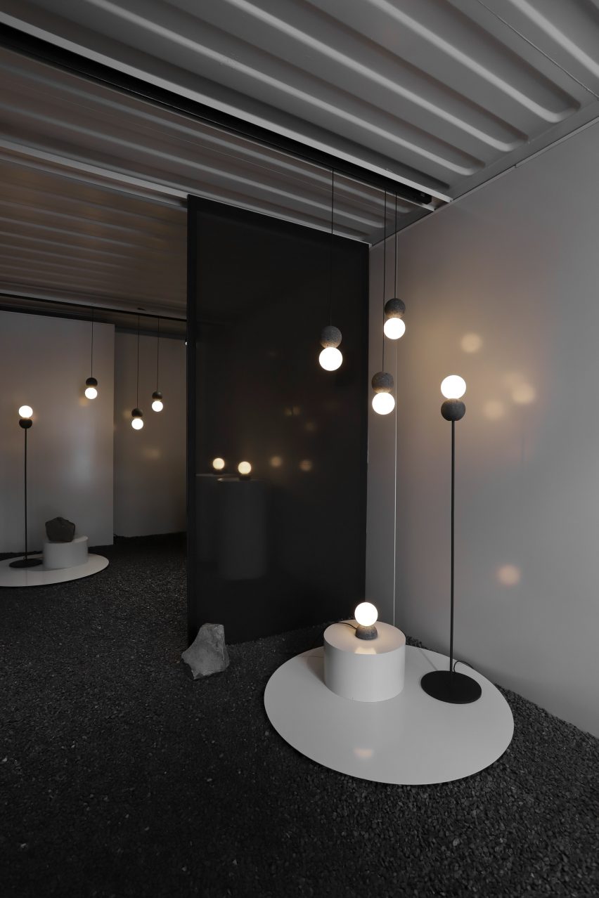 Origo wall and Origo floor lights by Studio davidpompa