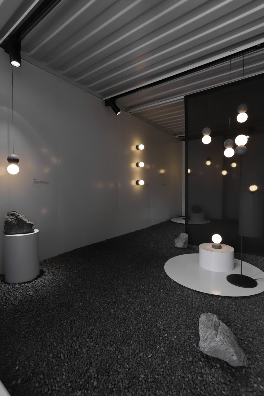 Origo wall and Origo floor lights by Studio davidpompa