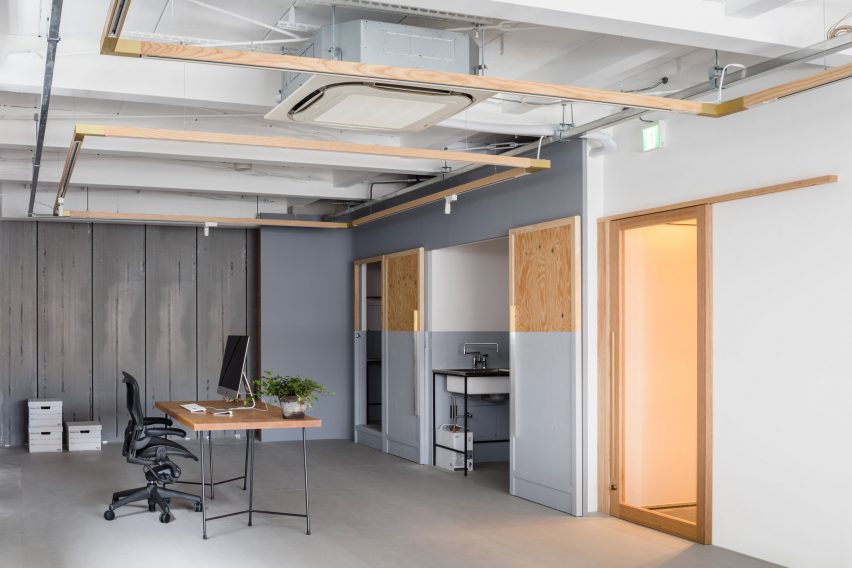Panda minimal office by Shimpei Oda Architect Office and Atelier Loowe