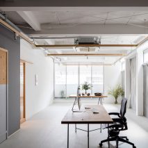 Panda minimal office by Shimpei Oda Architect Office and Atelier Loowe