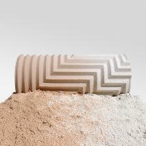 Herringbone Stone Blend vases Phil Cuttance