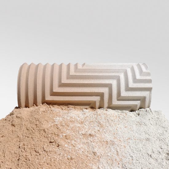 Herringbone Stone Blend vases Phil Cuttance