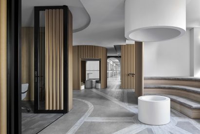 Piazza Dell'Ufficio office designed by Branch Studio Architects