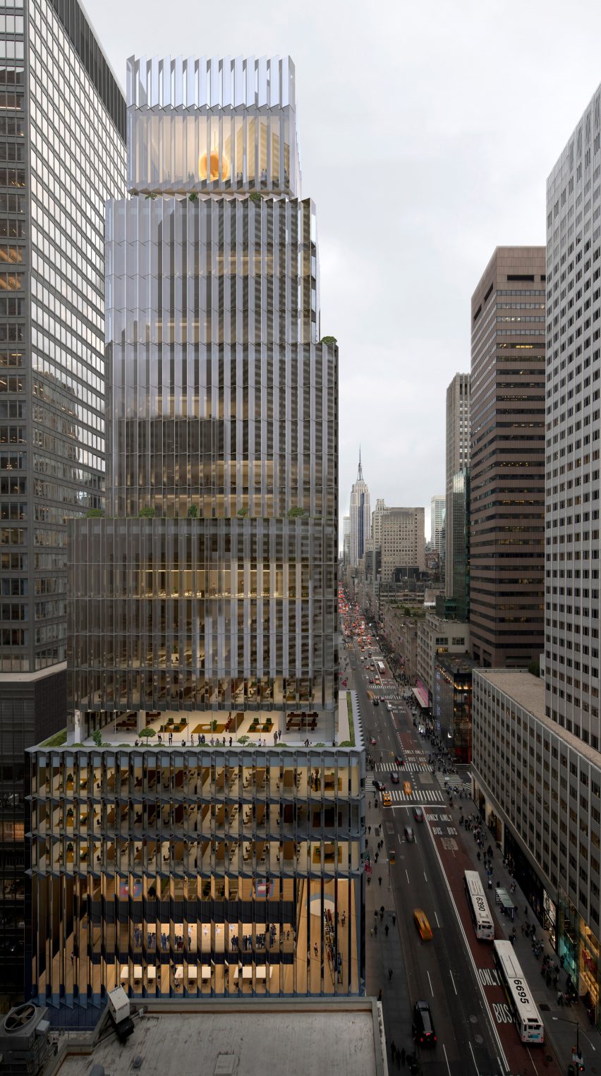David Chipperfield designs Rolex USA headquarters in New York