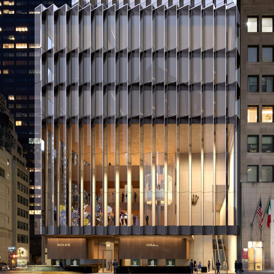 David Chipperfield designs Rolex USA headquarters in New York