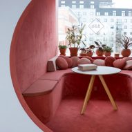 Scandinavian Spaceship office for Bakken & Bæck, designed by Kvistad
