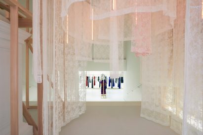 Self-Portrait New York pop-up store by Storey Studio