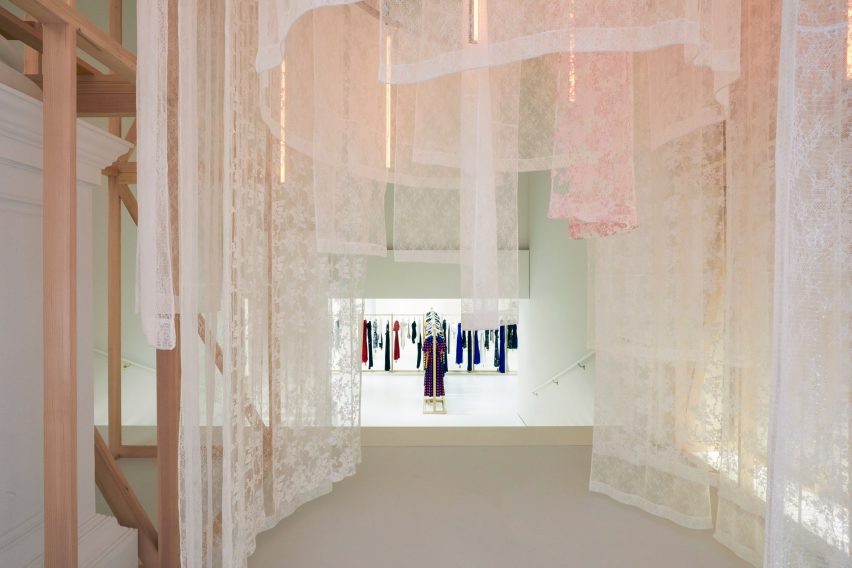Self-Portrait New York pop-up store by Storey Studio