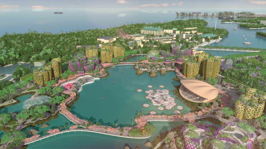 Sentosa-Brani Master Plan by WilkinsonEyre and Grant Associates for Singapore
