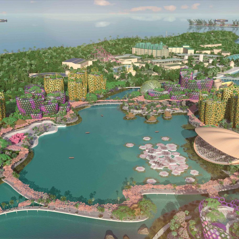 Sentosa-Brani Master Plan by WilkinsonEyre and Grant Associates for Singapore