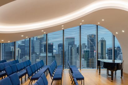 Skyscraper church in Hong Kong: Wesleyan House Methodist International Church by Rocco Design Architects