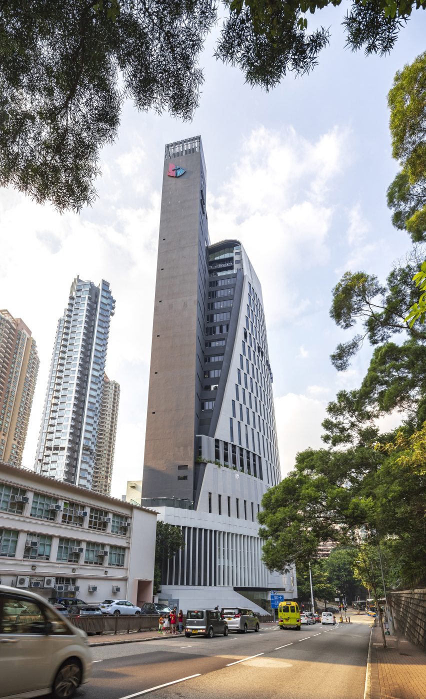 Skyscraper church in Hong Kong: Wesleyan House Methodist International Church by Rocco Design Architects