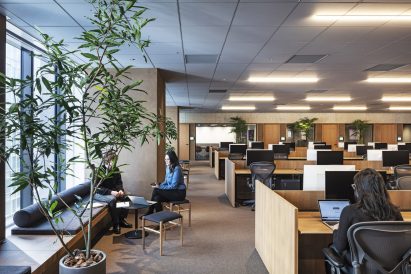 Slack Tokyo office, designed by Suppose Design Office
